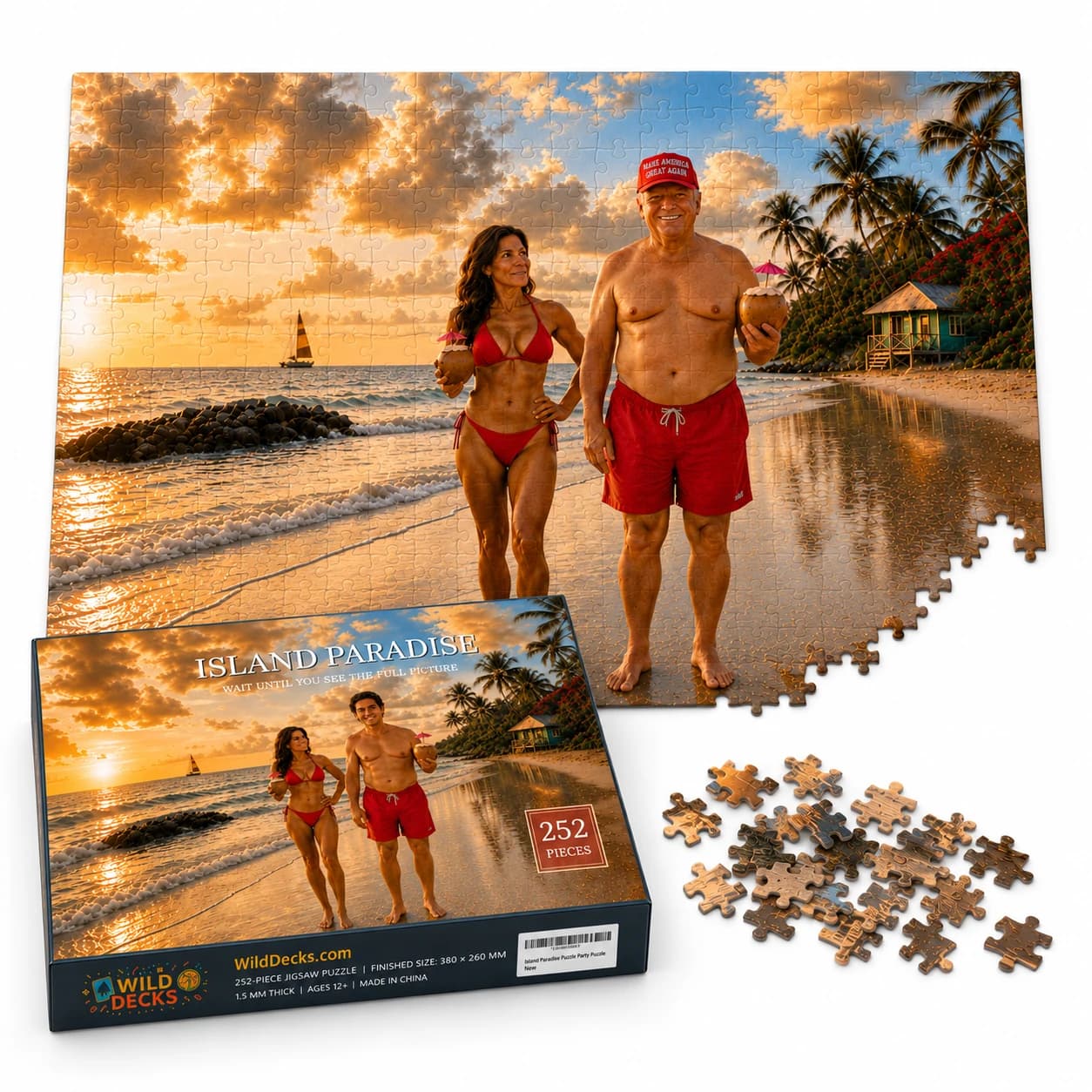 Island Paradise Prank Puzzle
